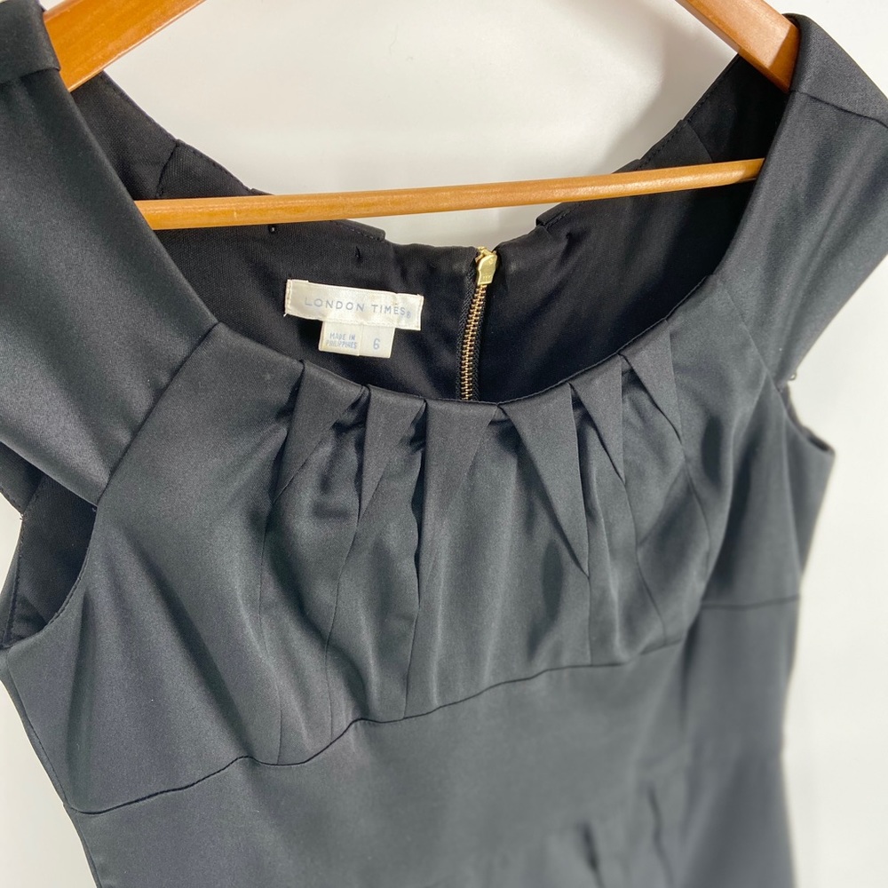 Amazing Detail London Times Sateen Dress